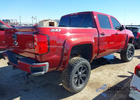 2016 Chevrolet Silverado K1500 Lt из США, поврежденный, VIN 3GCUKREC9GG350106